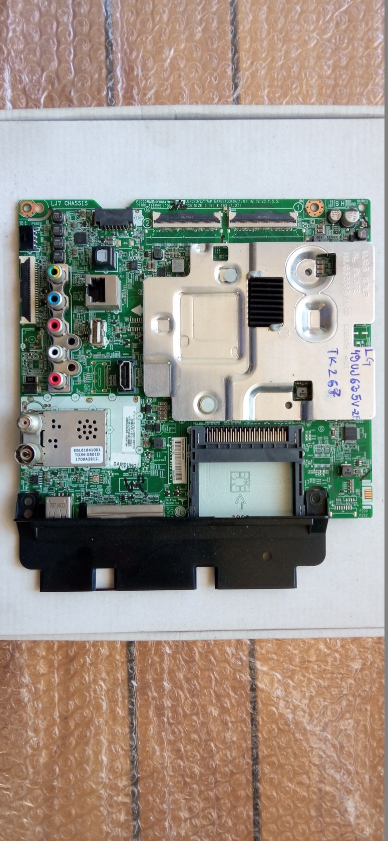 TK267 LG 49UJ635V-ZF MAIN LJ7 EAX67133404